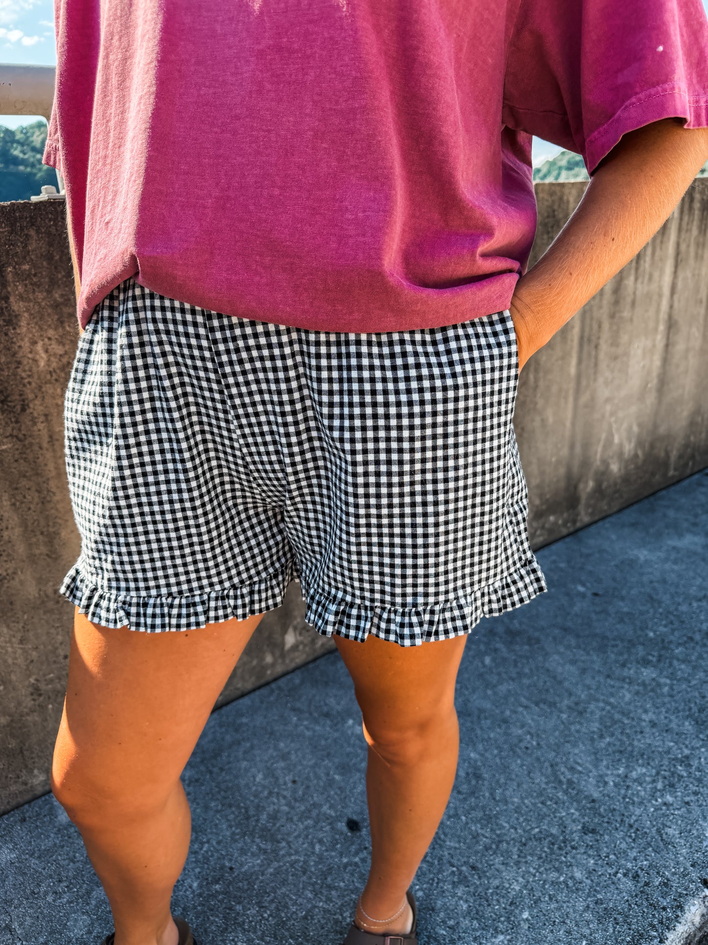 Gingham Boxer Shorts