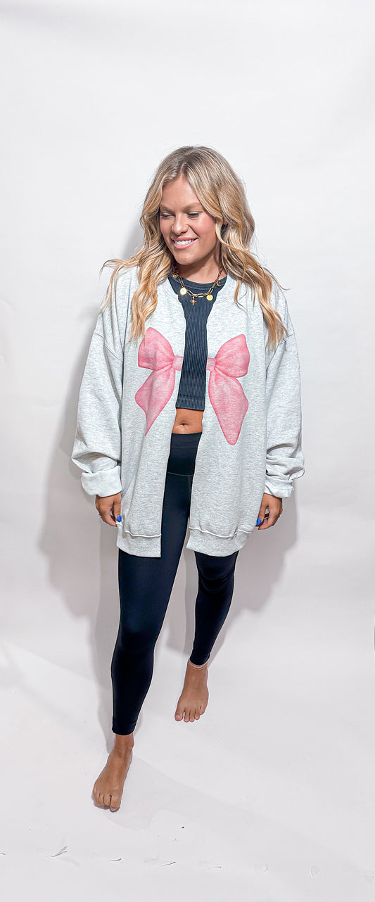 BOW CARDIGAN
