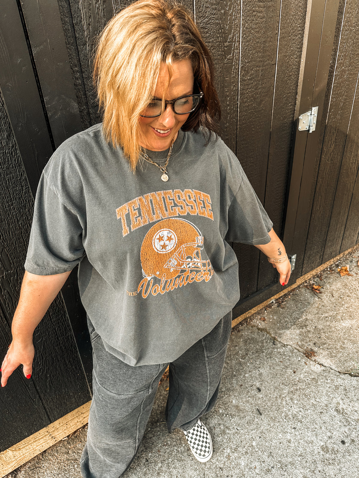 Vintage Tennessee Volunteer State- Pepper Tee