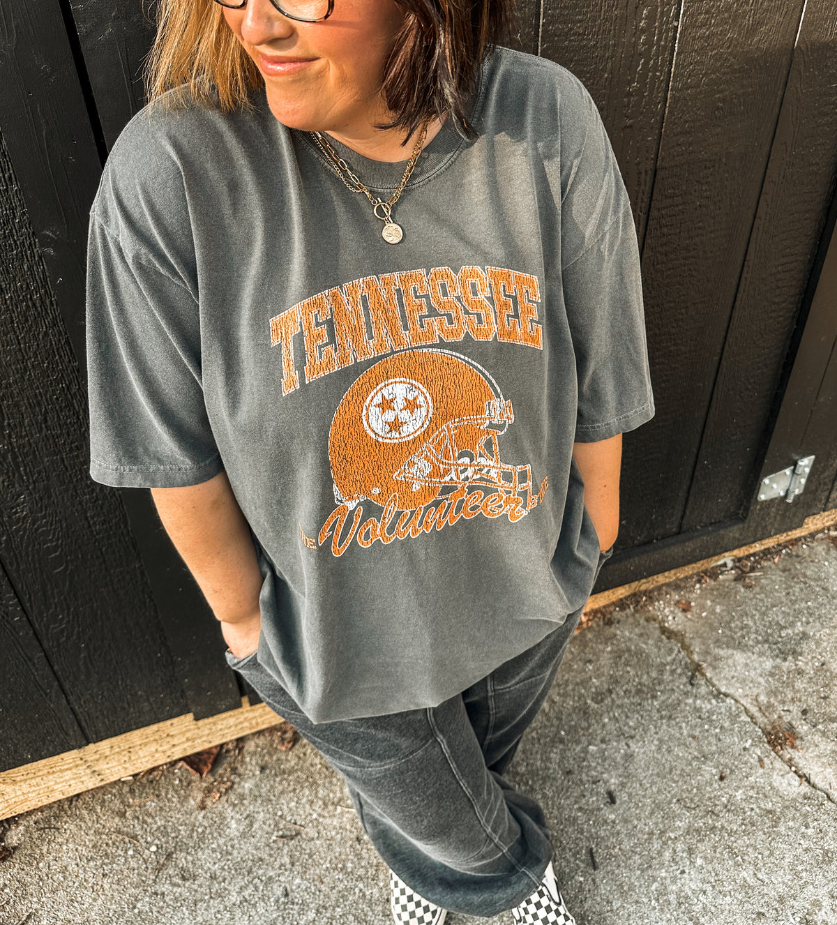 Vintage Tennessee Volunteer State- Pepper Tee