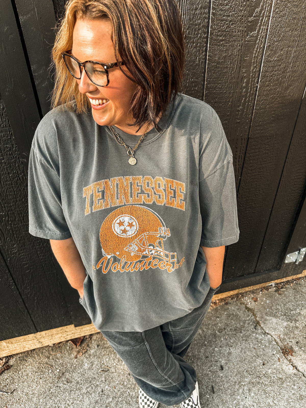 Vintage Tennessee Volunteer State- Pepper Tee