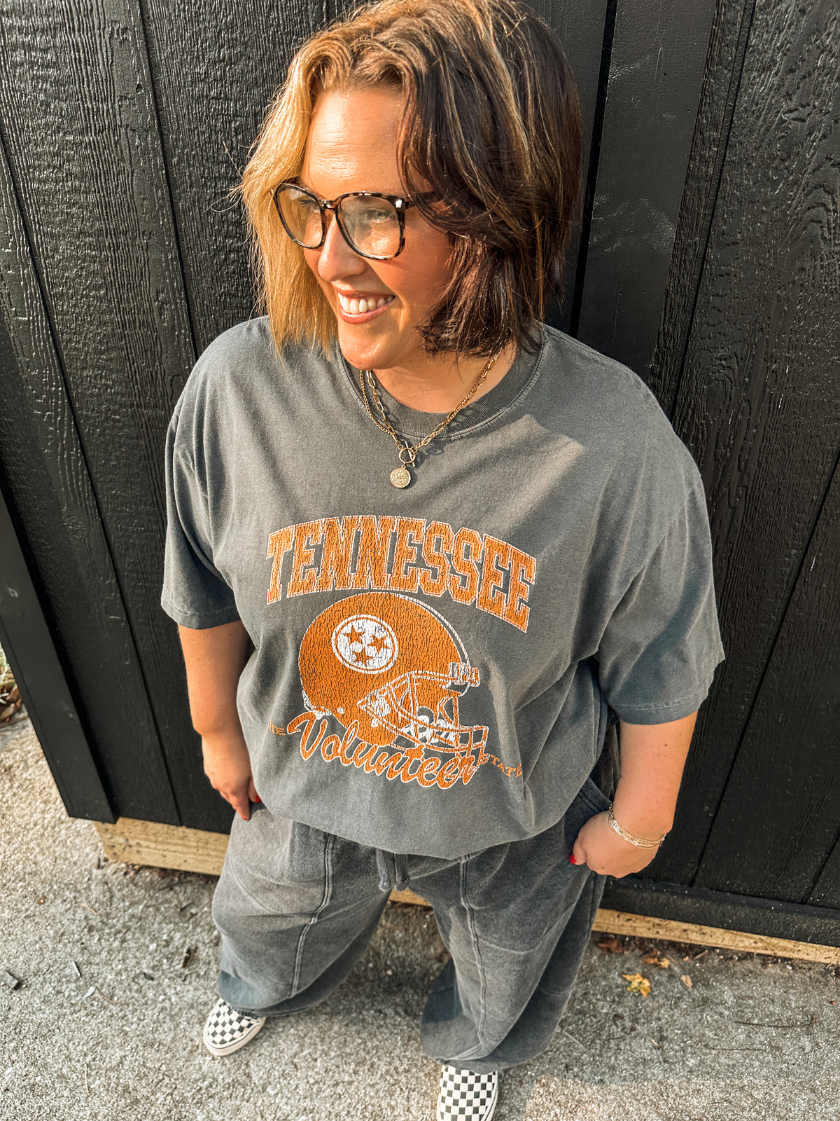 Vintage Tennessee Volunteer State- Pepper Tee