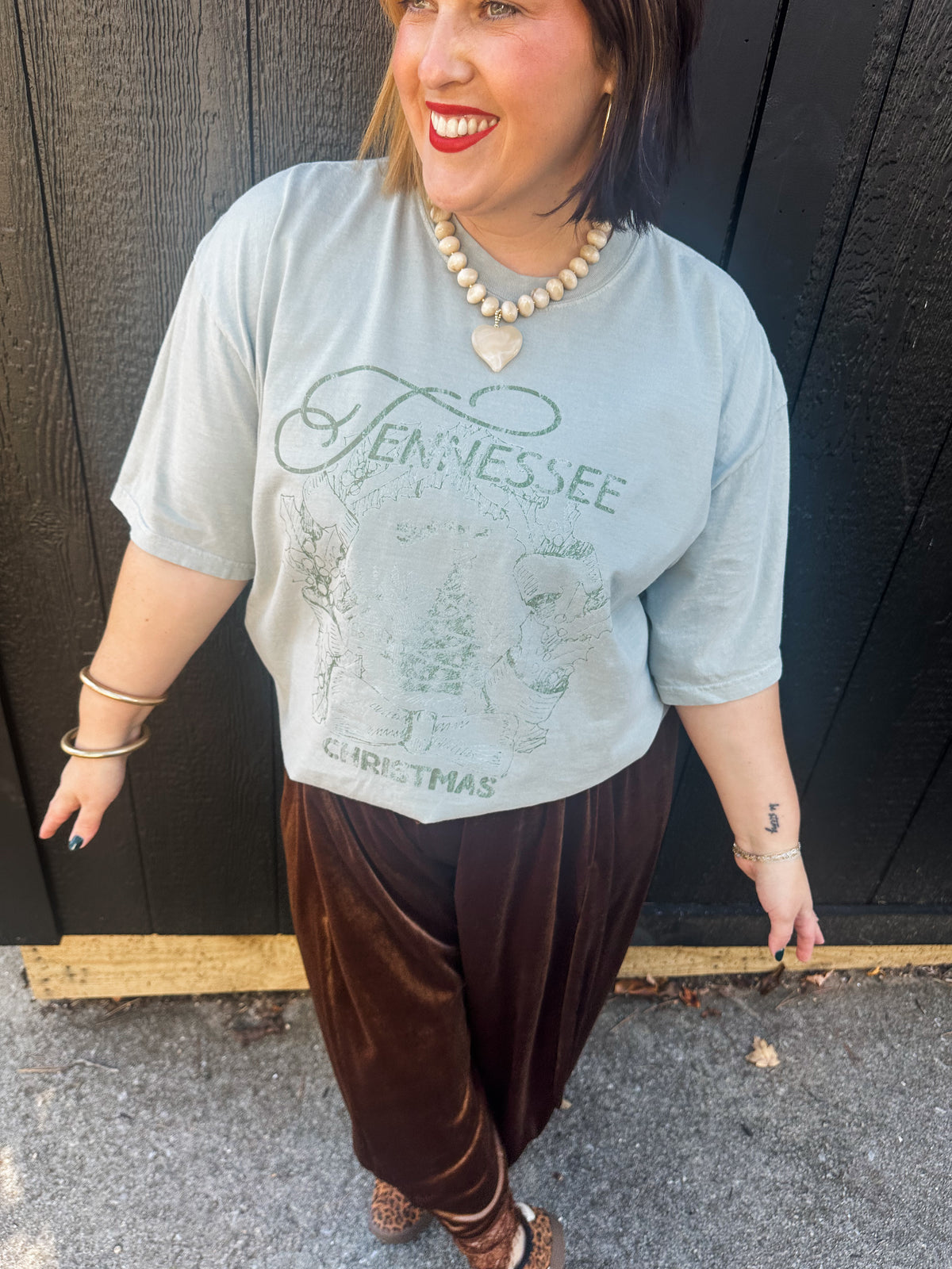 Velvet Chic Balloon Pants- Chocolate