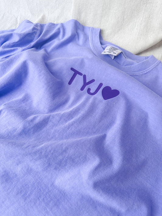 Thank you Jesus- Purple Tee