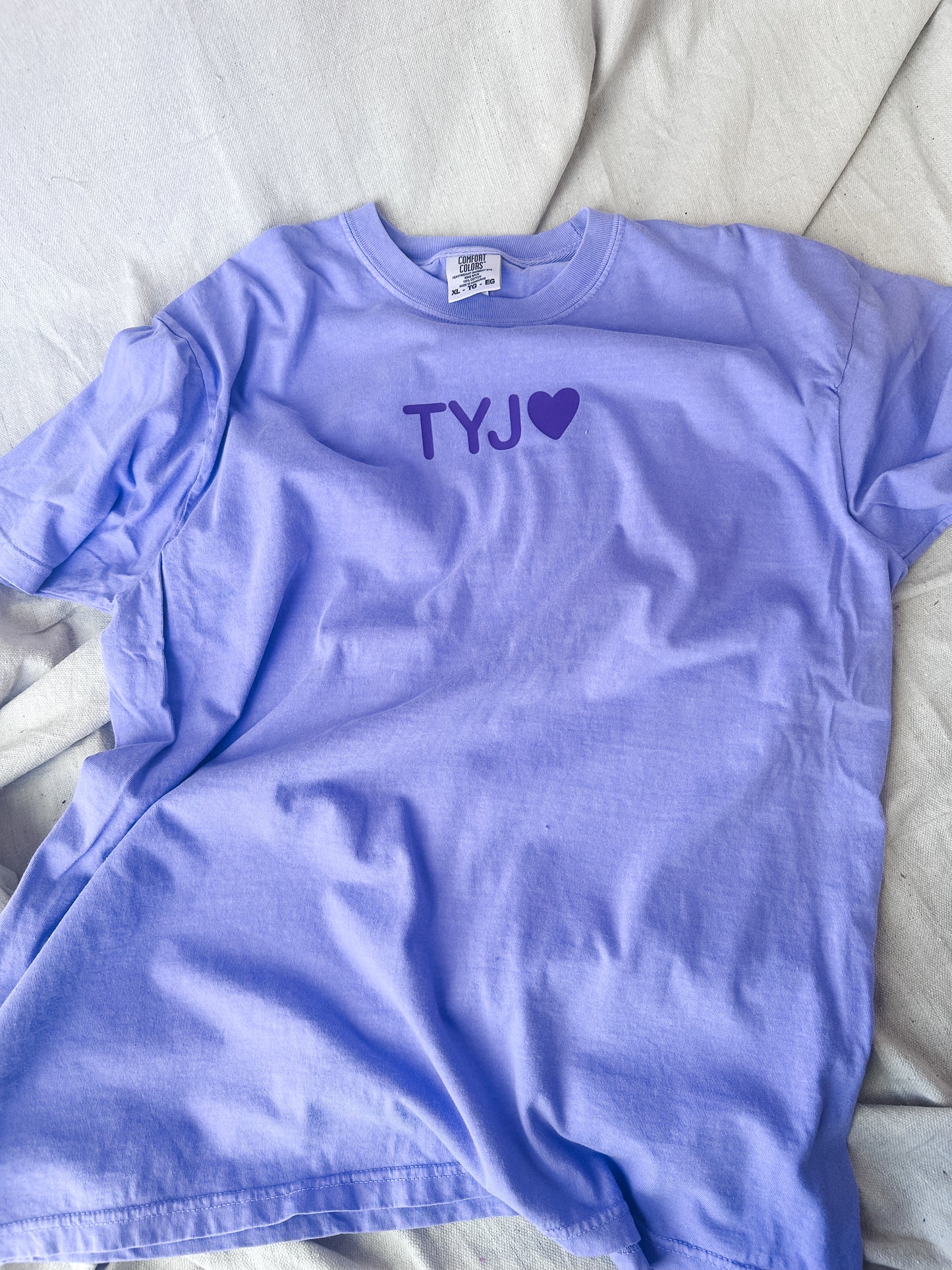 Thank you Jesus- Purple Tee