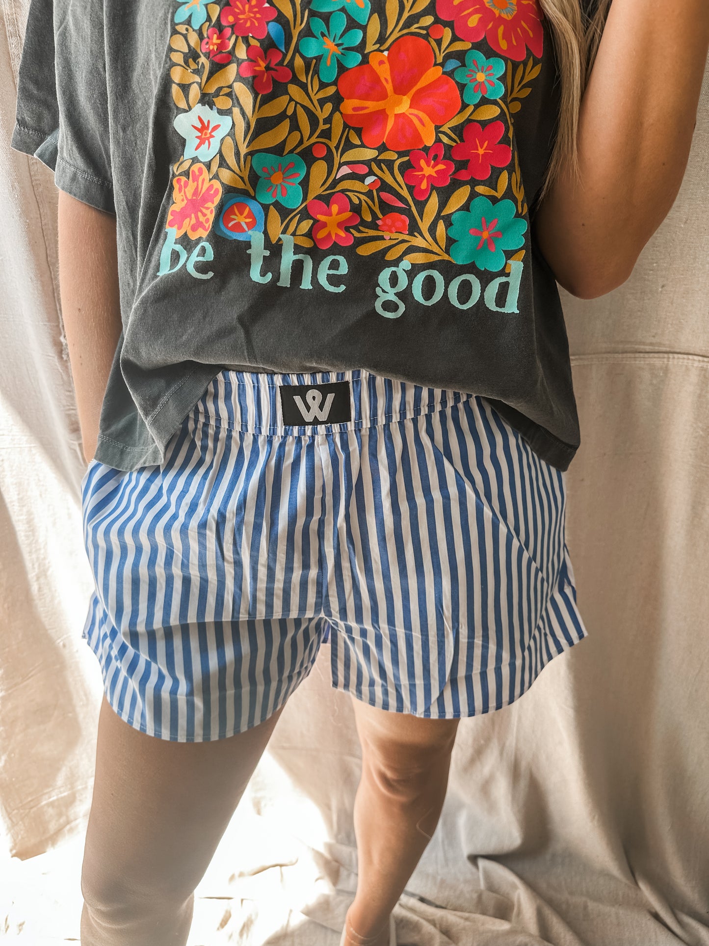 Striped Boxer Shorts – Gameday & Everyday Lounge Shorts