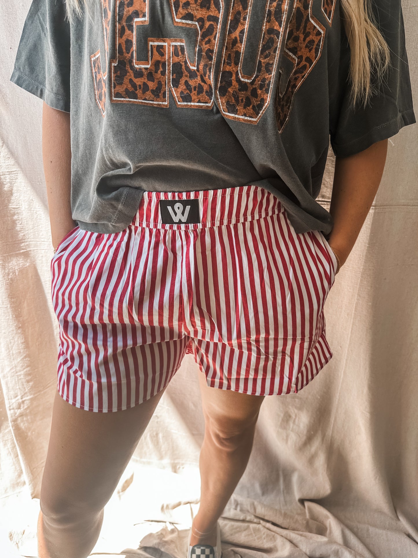 Striped Boxer Shorts – Gameday & Everyday Lounge Shorts