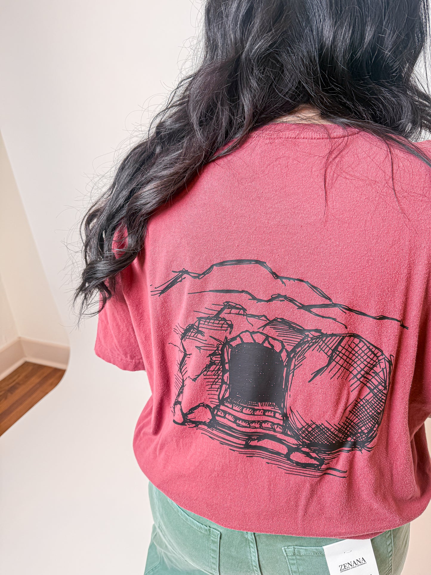 The Tomb was Empty- Crimson Vintage Tee