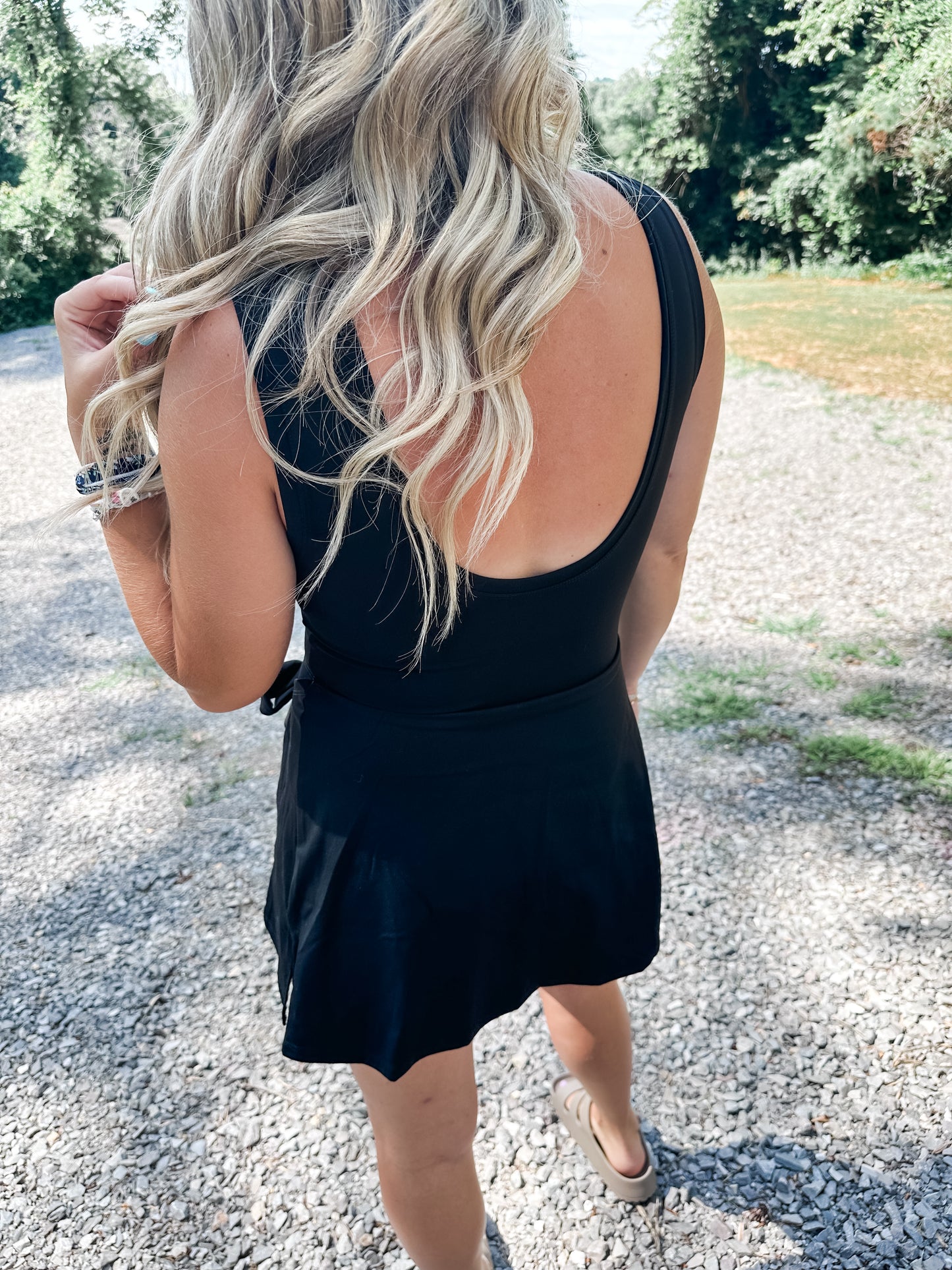 Midnight Wrap Dress