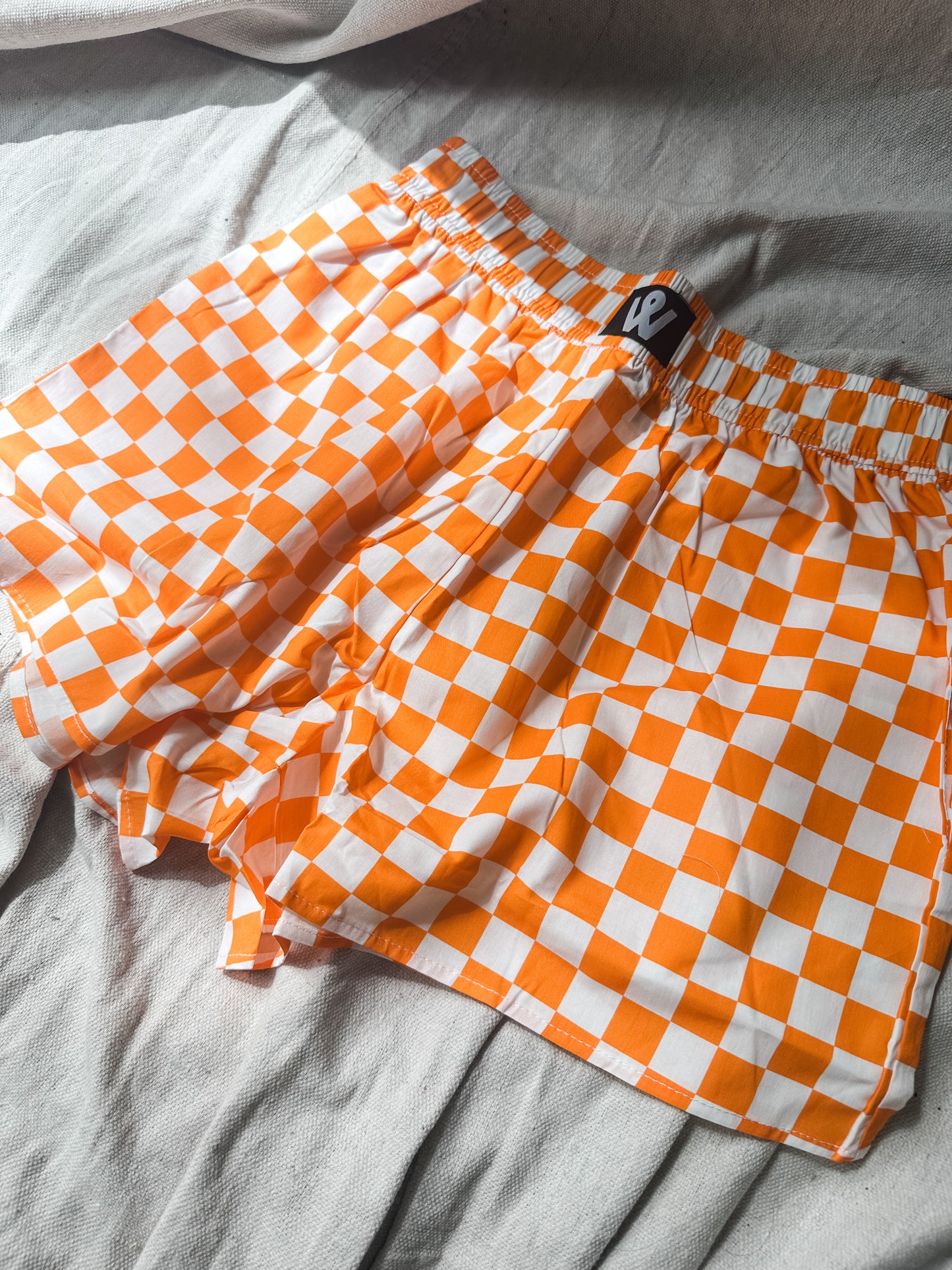 Checkered Boxer Shorts – Gameday & Everyday Lounge Shorts