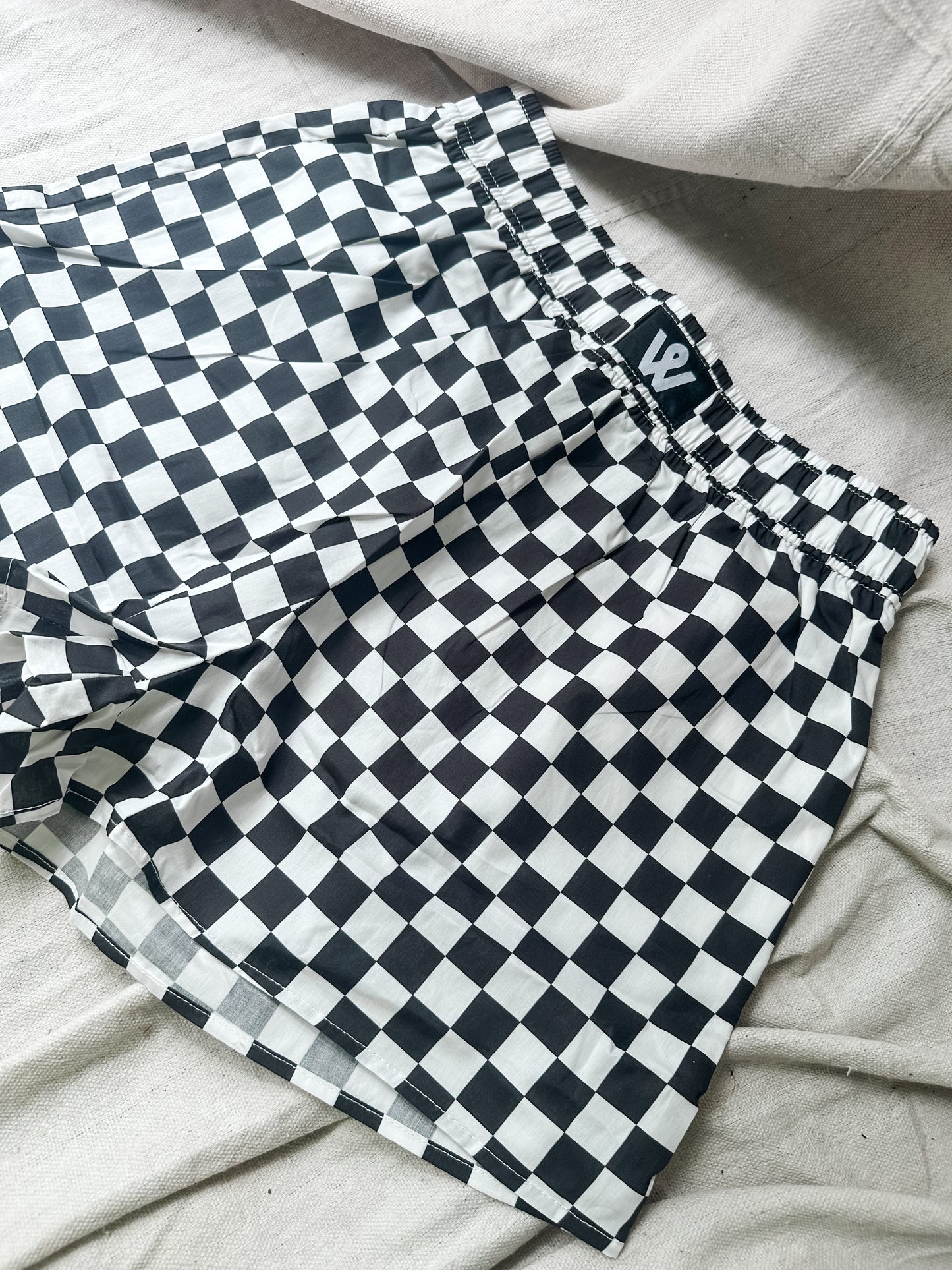 Checkered Boxer Shorts – Gameday & Everyday Lounge Shorts