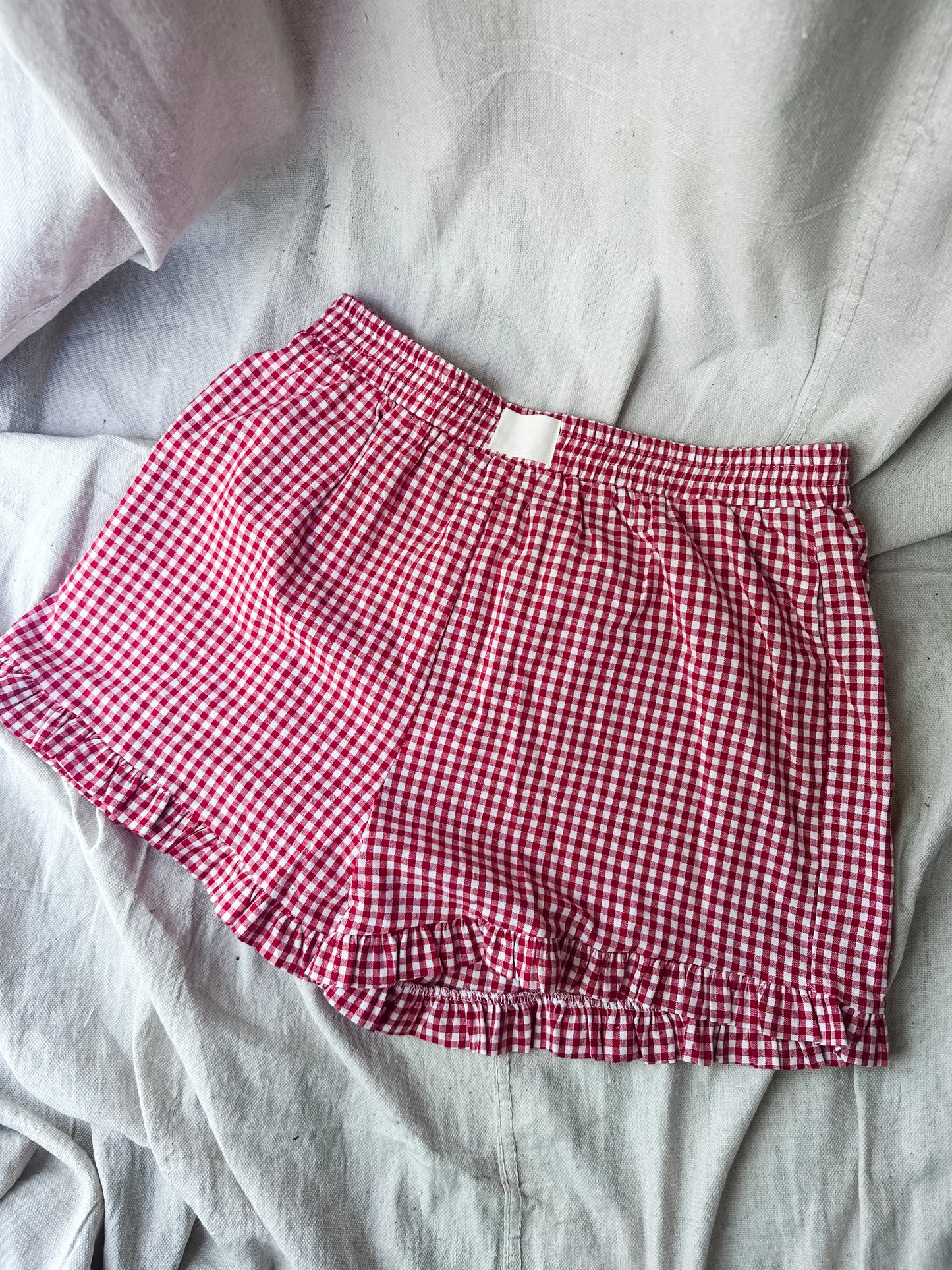 Gingham Boxer Shorts