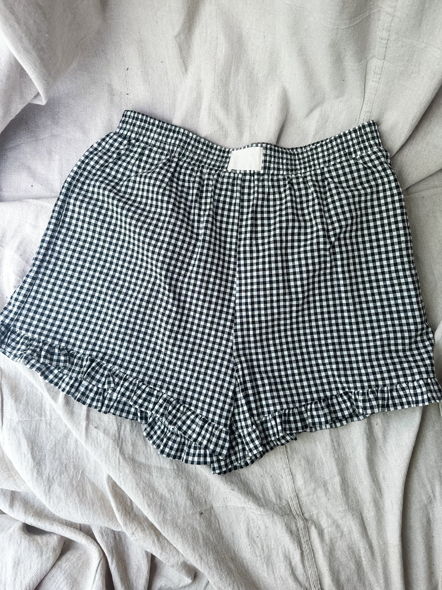 Gingham Boxer Shorts