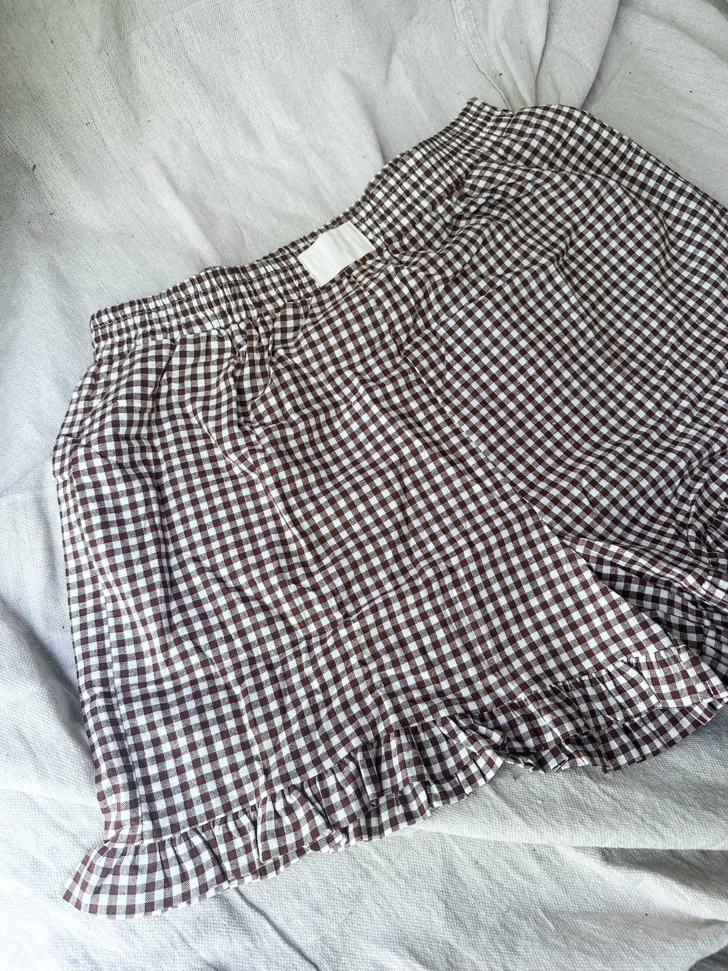 Gingham Boxer Shorts