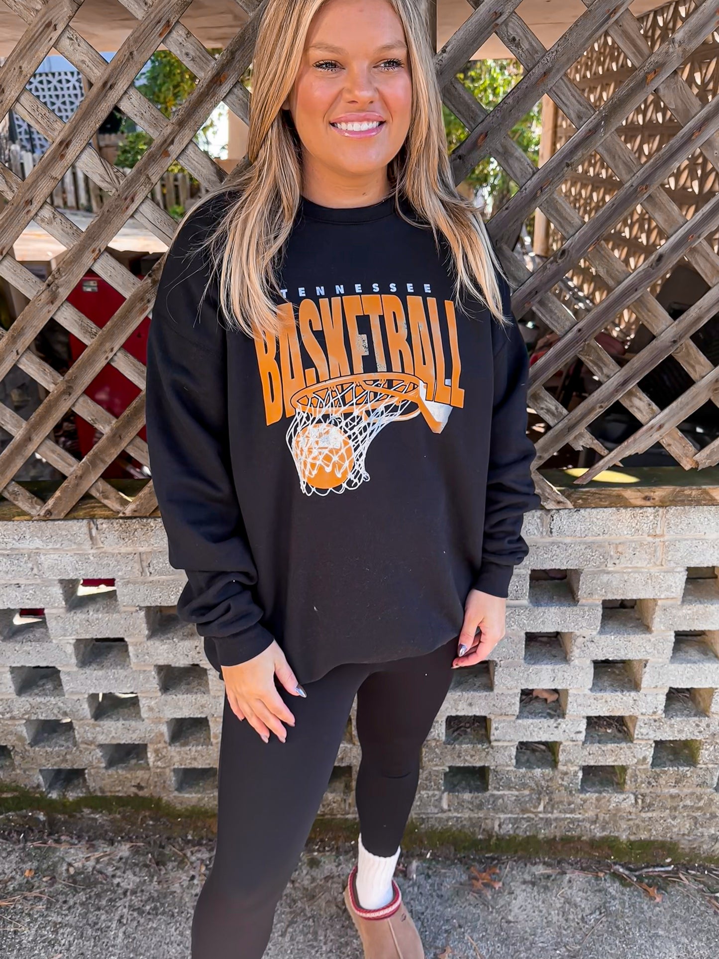 Tennessee Basketball Black Sweatshirt