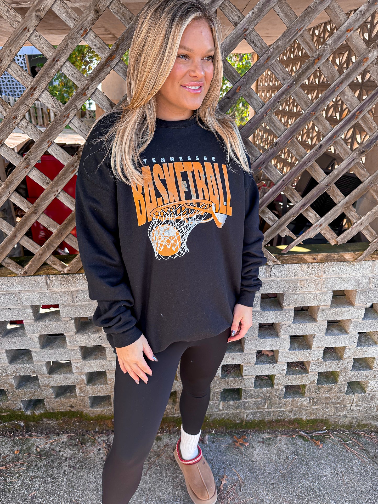 Tennessee Basketball Black Sweatshirt