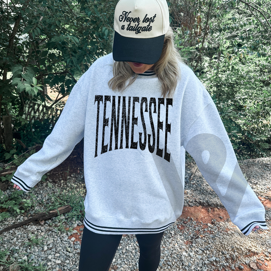 Ash Varsity Pullover- TENNESSEE