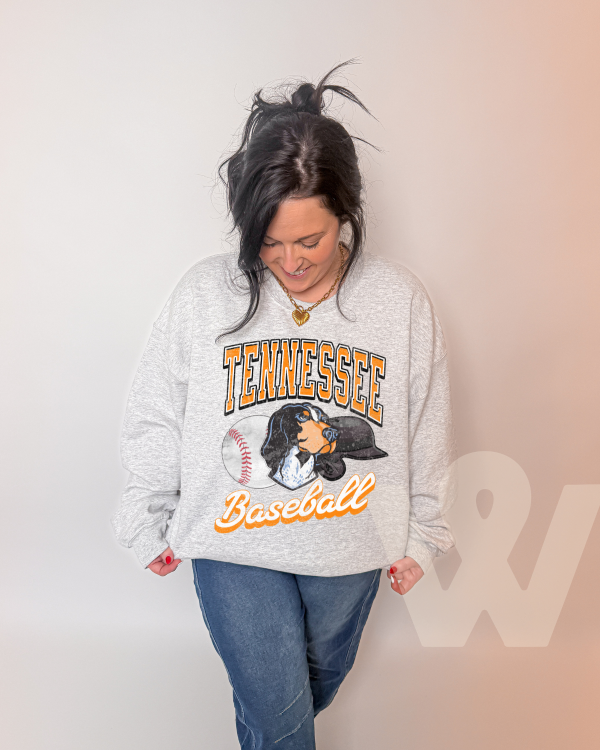 Tennessee Baseball - baseball gear - Ash sweatshirt