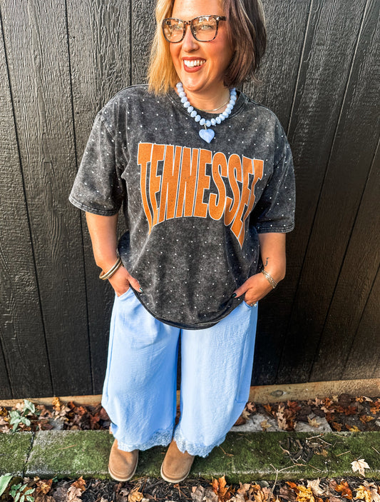 Tennessee Bling Acid Washed Tee