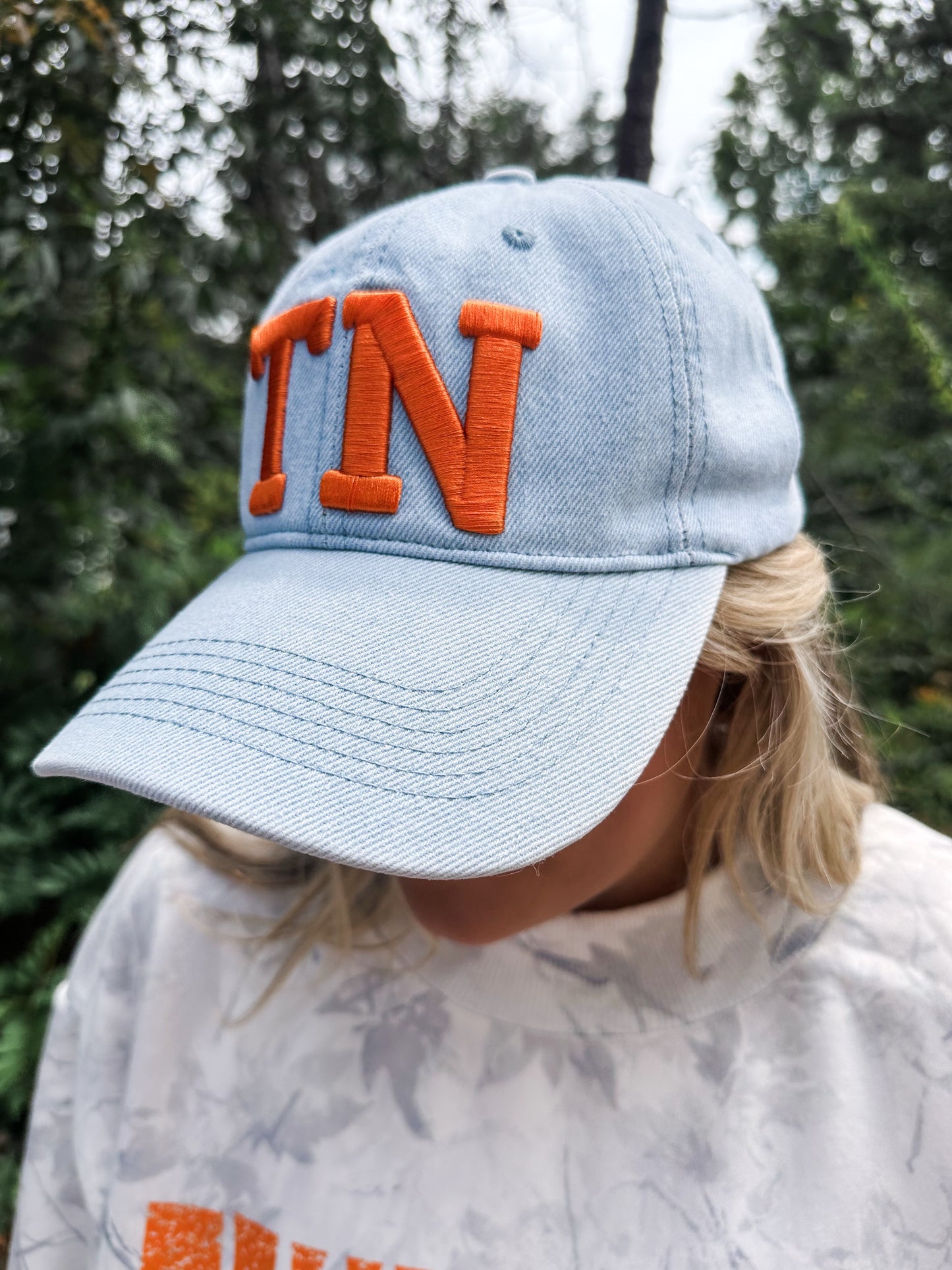TN Embroidered Denim Hat